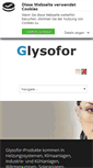 Mobile Screenshot of glysofor.de